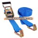 Popular 1.5" 3T Polyester Ratchet lashing belt straps with J hook