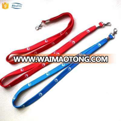 id card lanyard neck strap with metal hooks