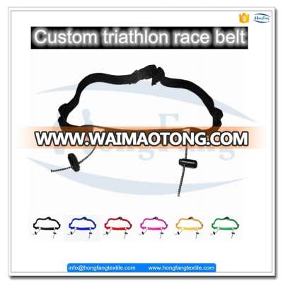 Sports race running belt for triathlon accessories