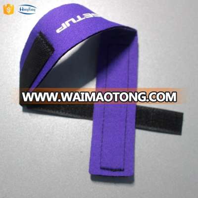 Neoprene chip timing ankle straps